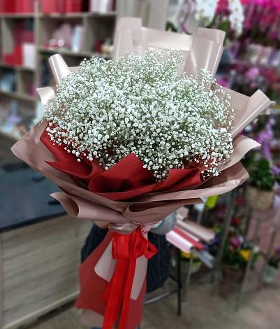 Букет цветов из: Гипсофила в Новотерском