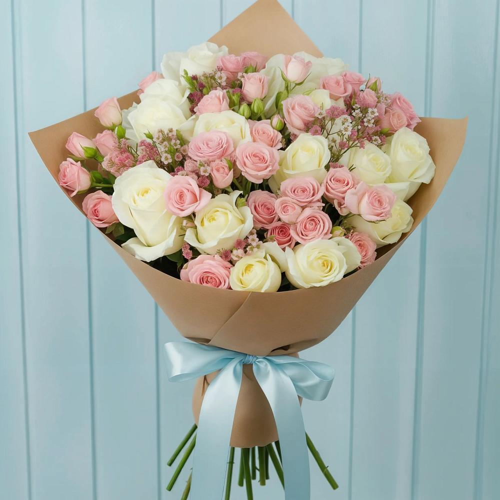 Букет цветов из: Розы в Новотерском