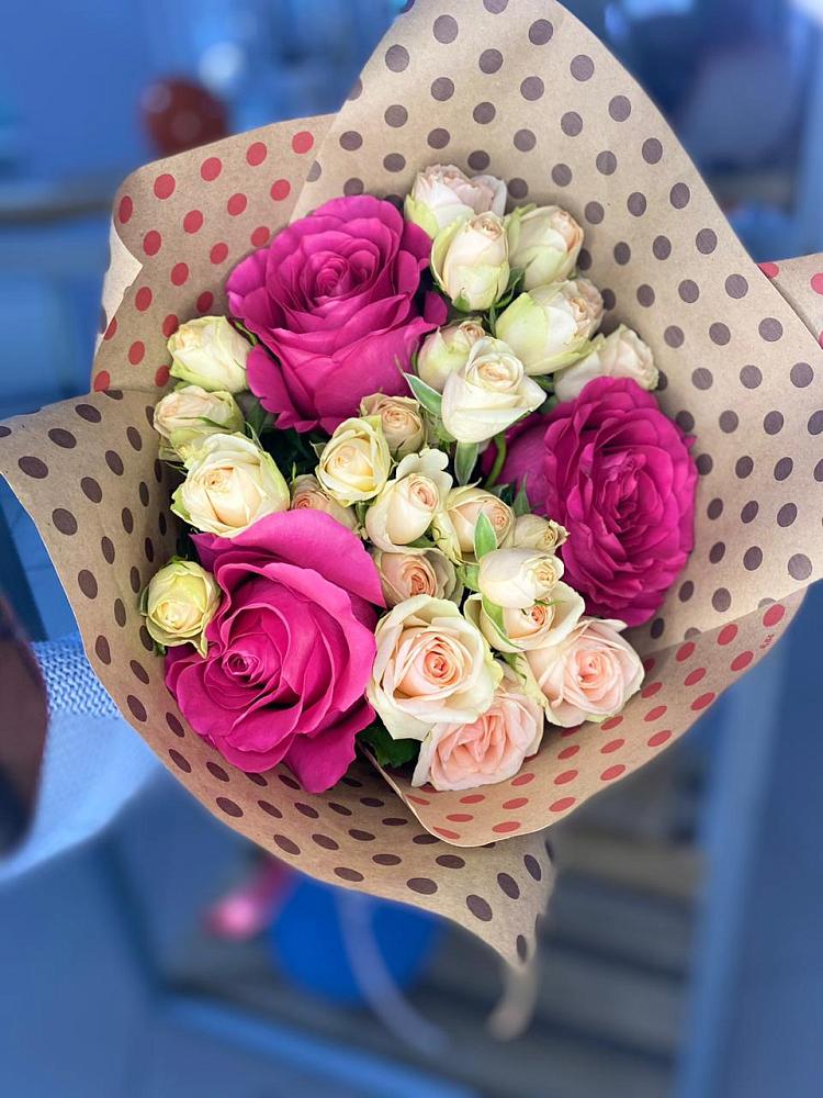 Букет цветов из: Розы в Новотерском