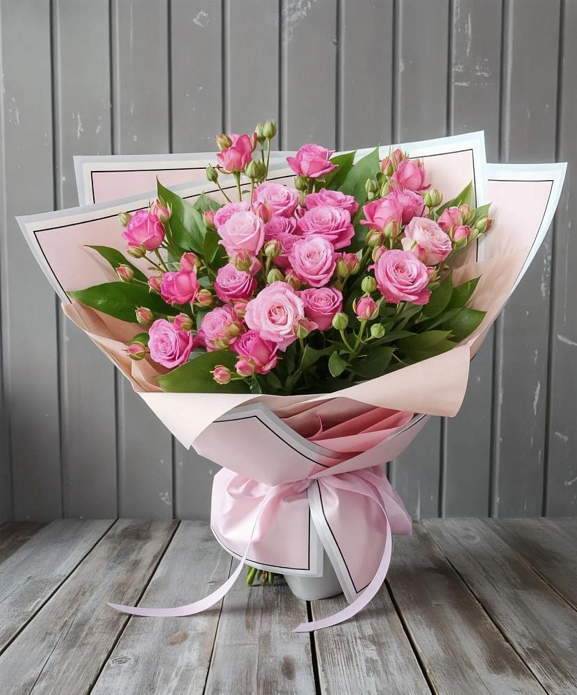 Букет Розовый кустик в Новотерском
