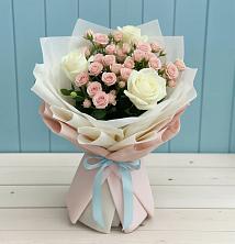 Букет цветов из:  Розы в Новотерском