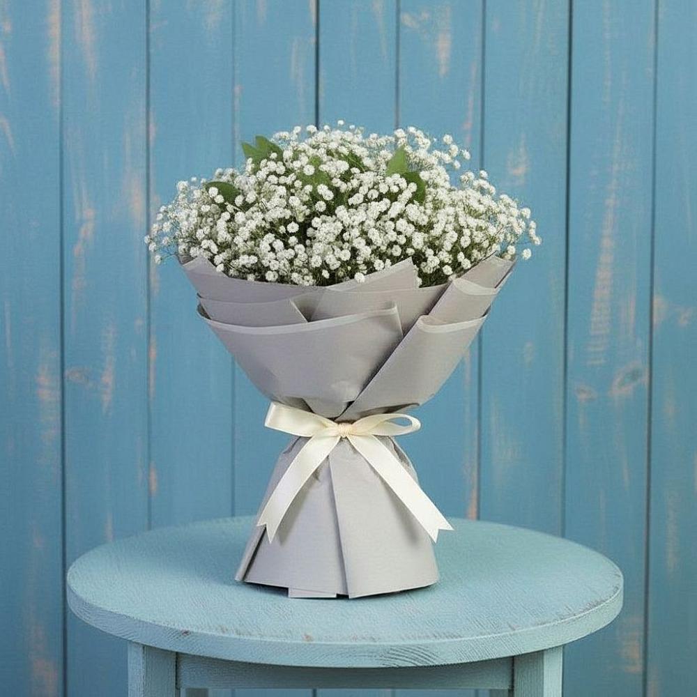 Букет цветов из: Гипсофила в Новотерском