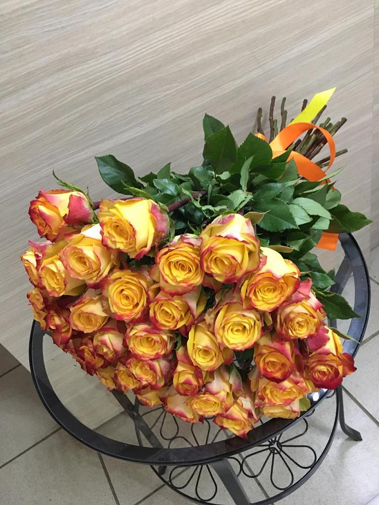 Букет Желтые розы в Новотерском