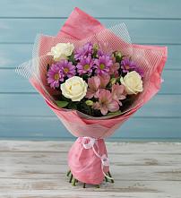 Букет цветов из:  Герберы в Новотерском