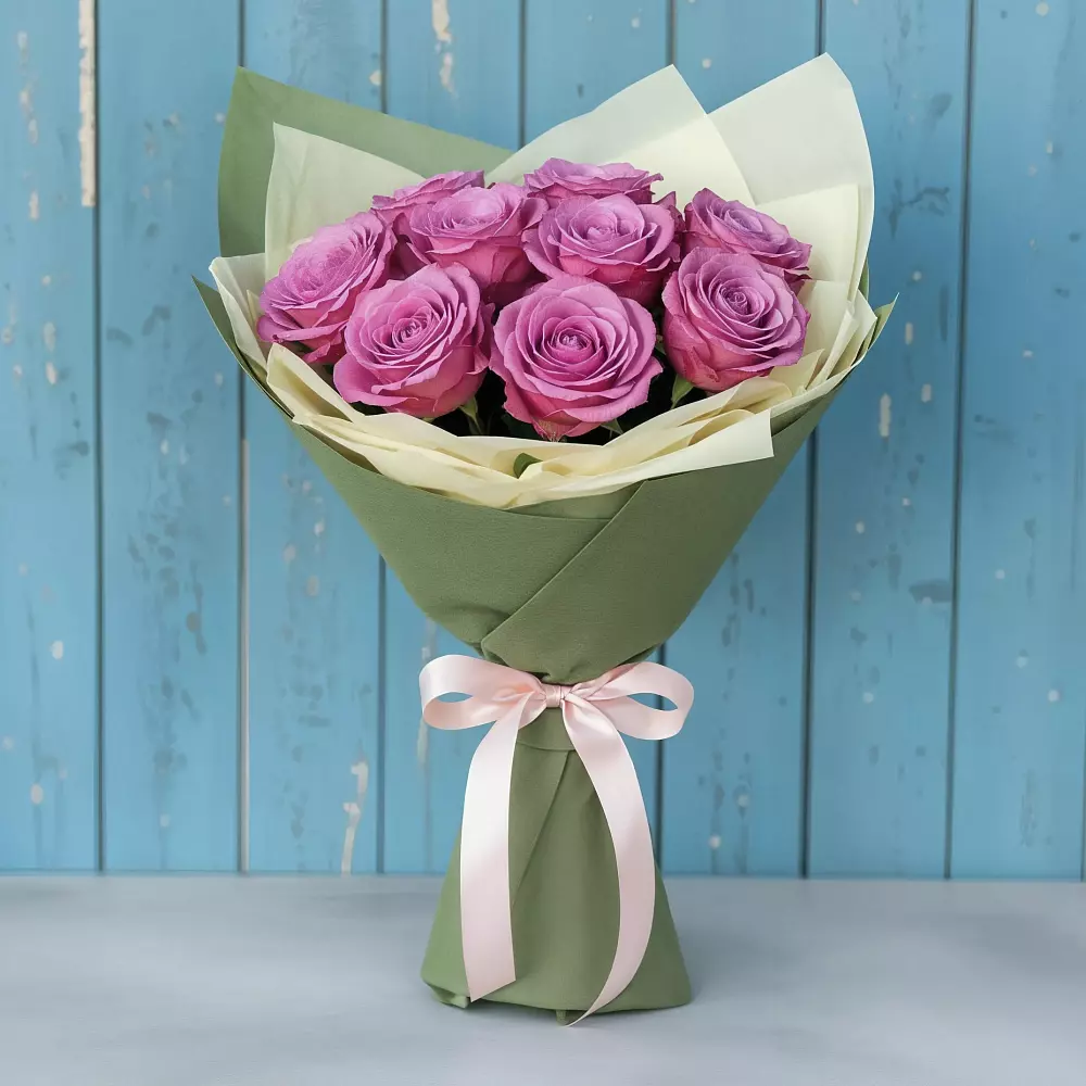 Букет Розы Фёрст Леди в Новотерском