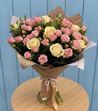 Букет цветов из:  Розы в Новотерском