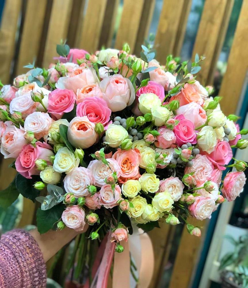 Букет цветов из: Розы в Новотерском