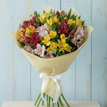Букет цветов из:  Альстромерии #REPLACE_PRED# Новотерском
