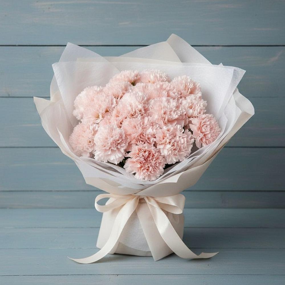 Букет цветов из: Гвоздики в Новотерском