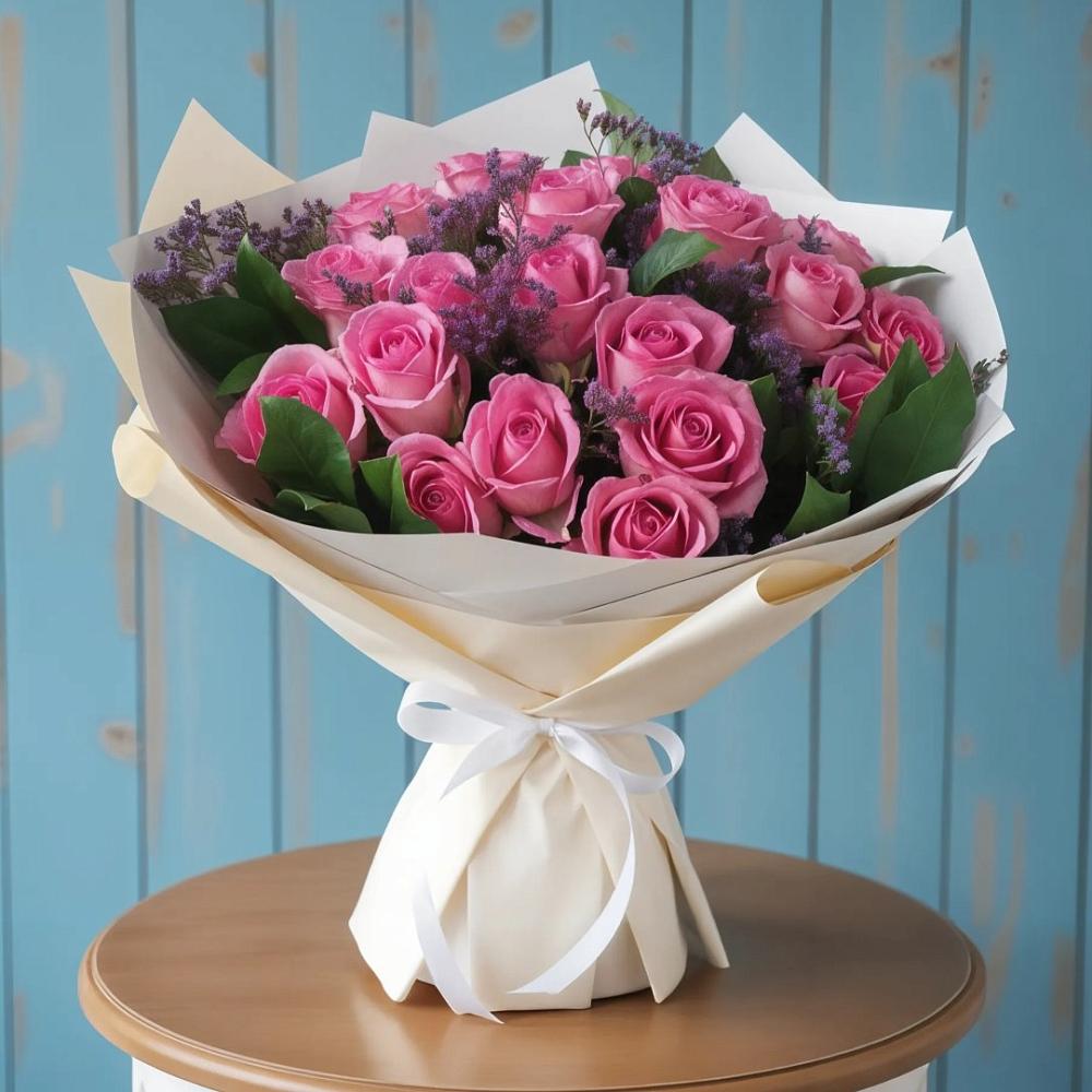 Букет цветов из: Розы в Новотерском