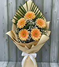 Букет цветов из:  Герберы в Новотерском